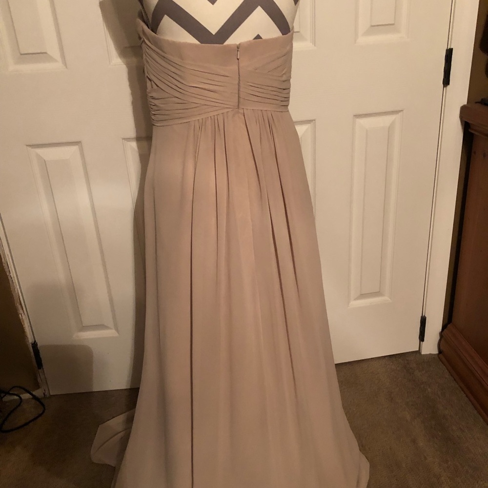 Bridesmaid floor length dress